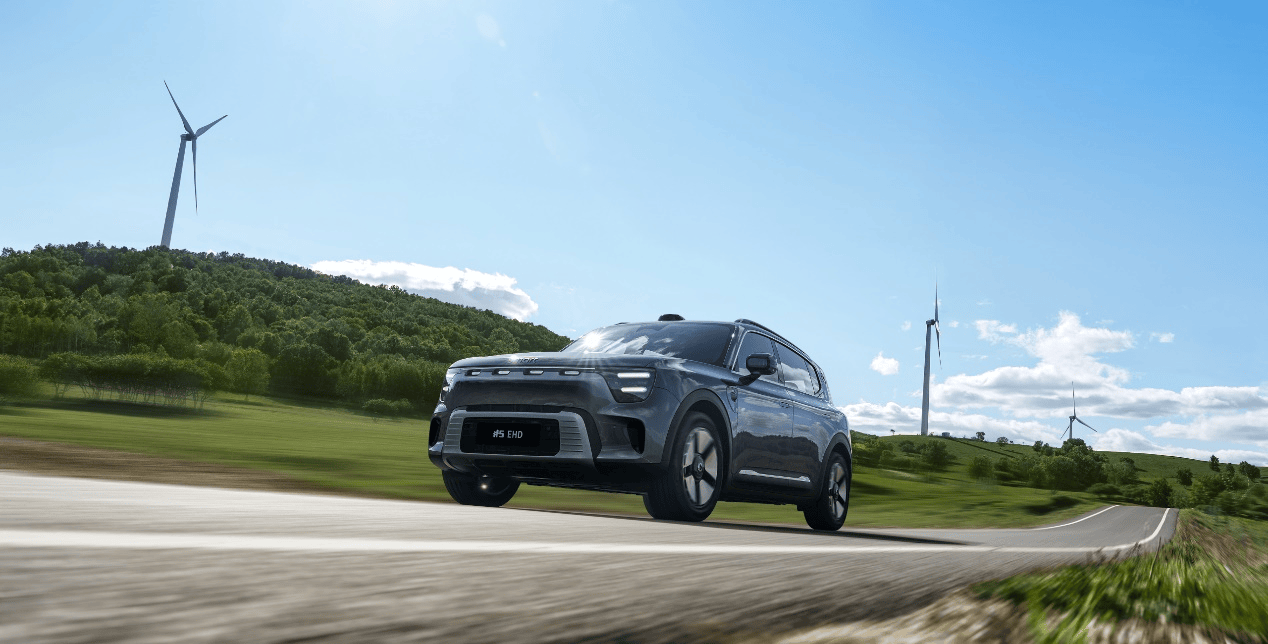 smart #5 EHD超级电混：新奢电混大五座SUV，10月28日见