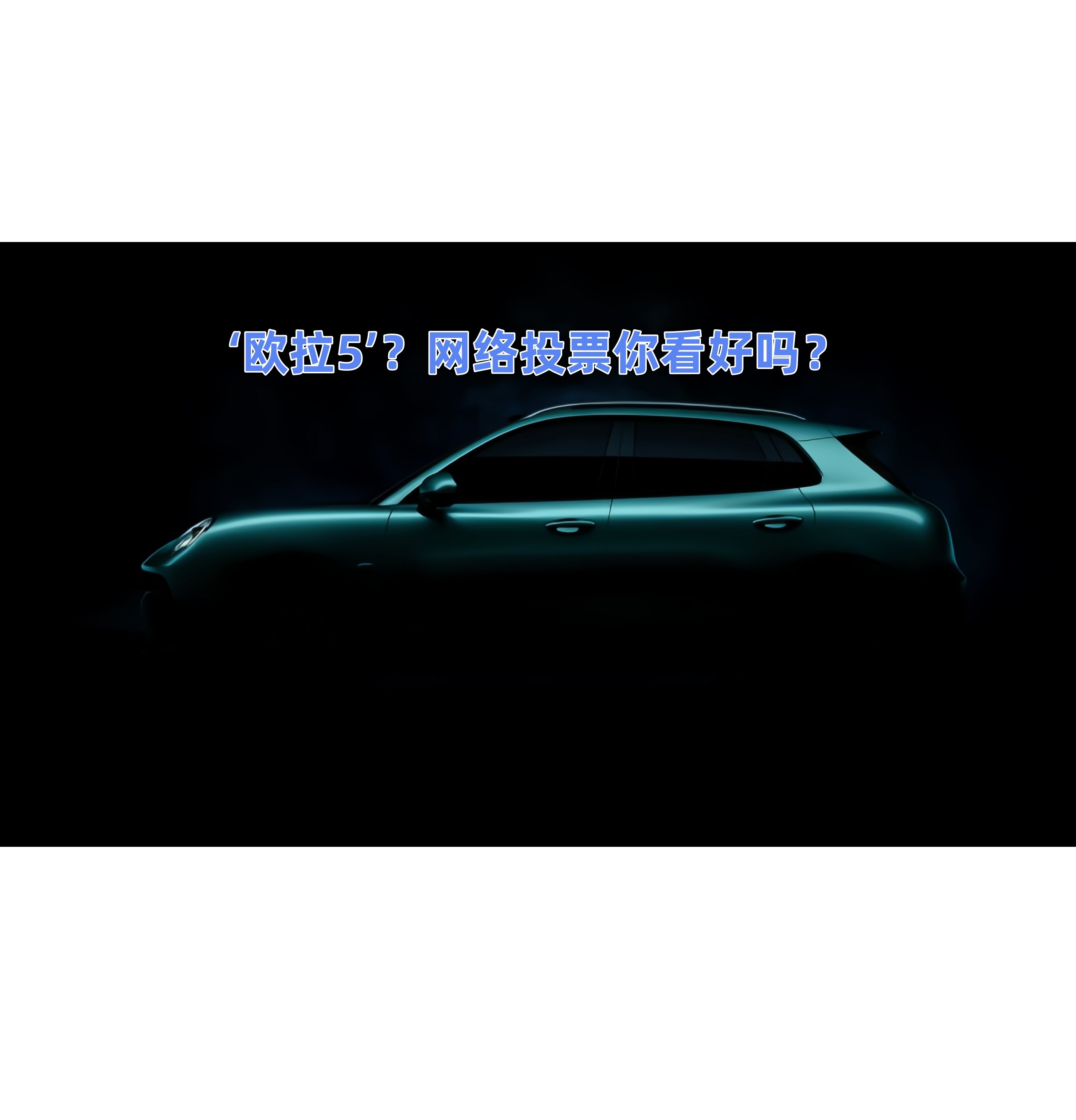 欧拉新SUV网络投票命名，长城怎么还搞这一套