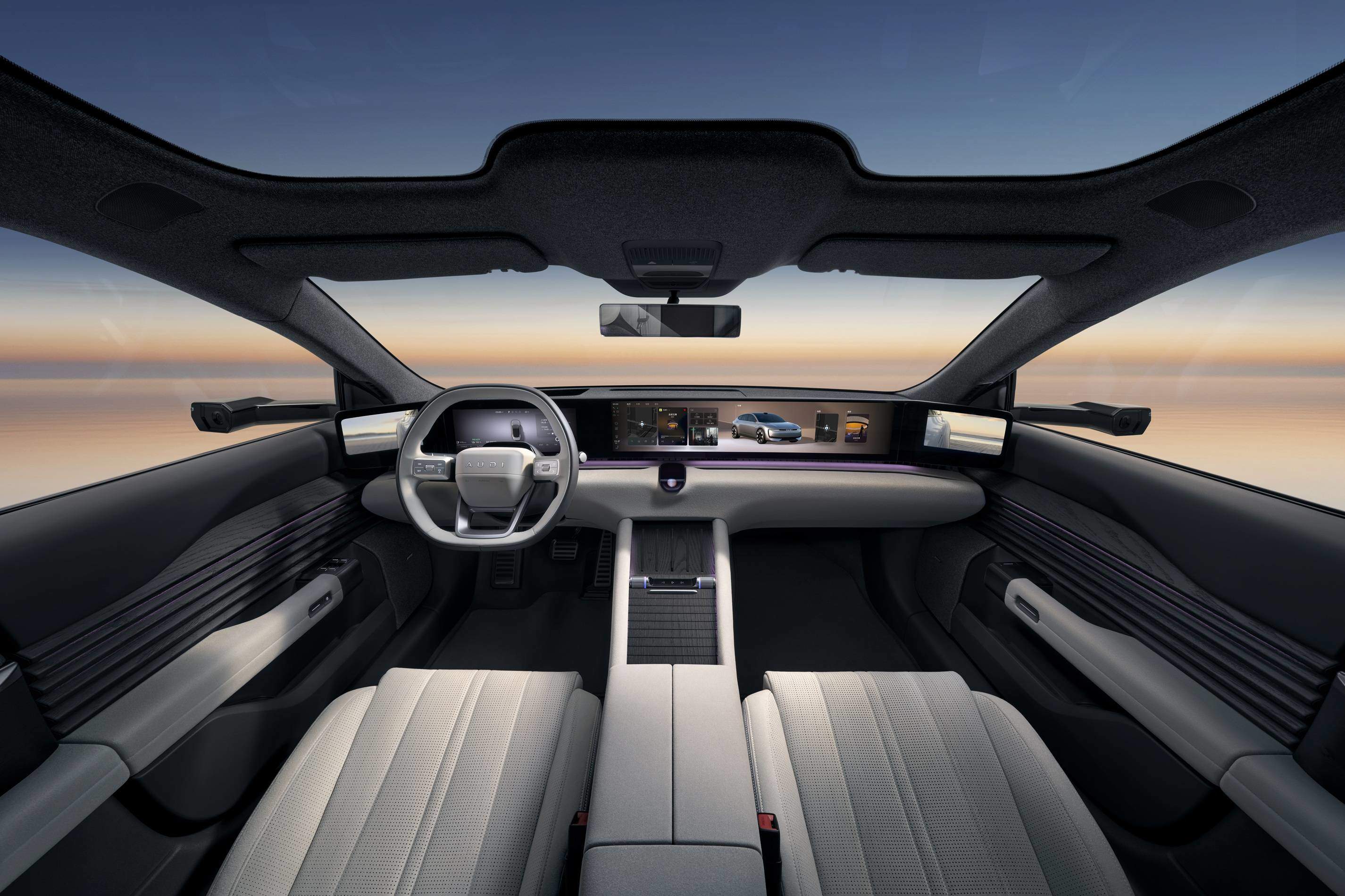 奥迪E5 Sportback正式上市 豪华电动杀入22万级区间