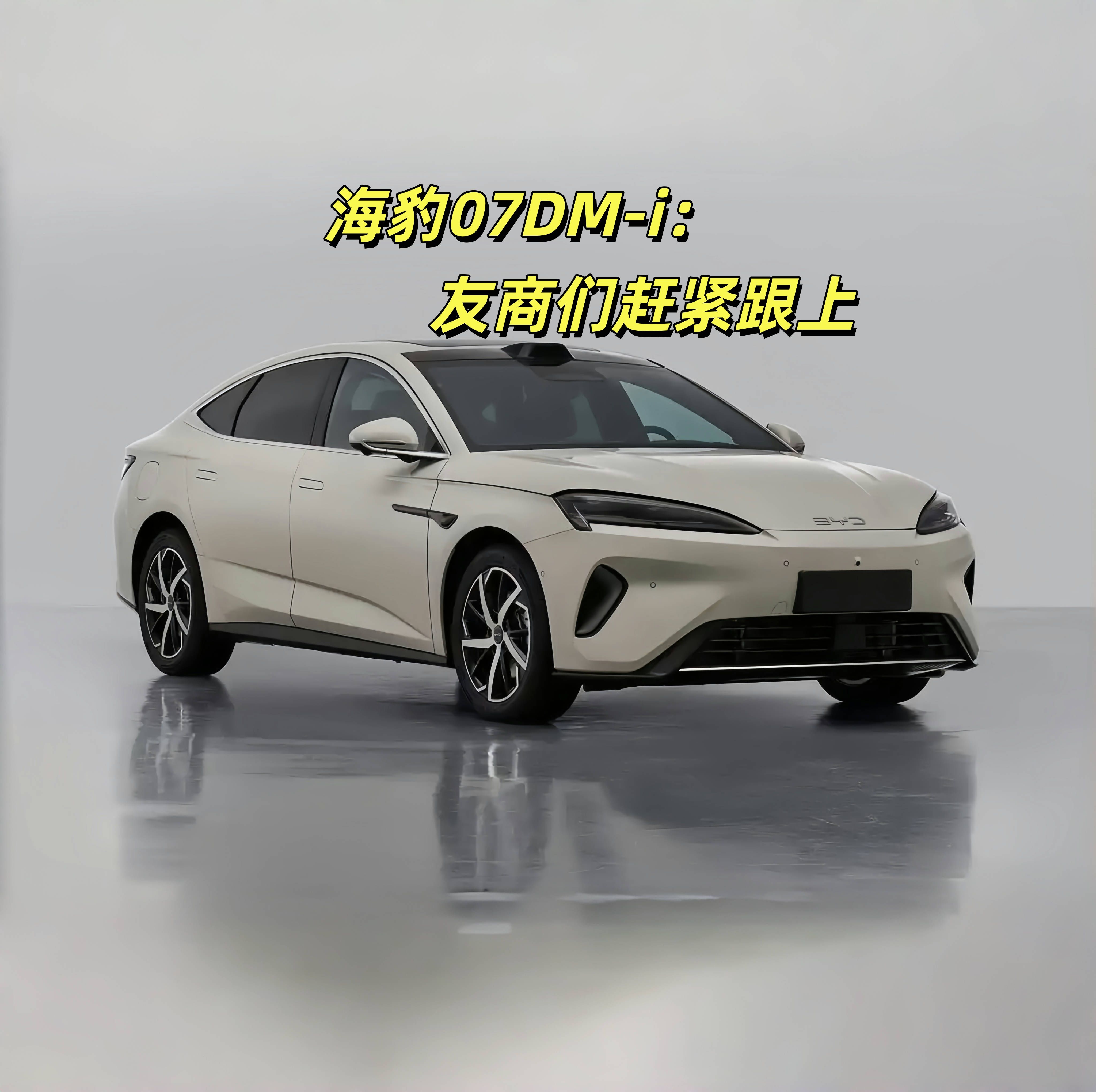 比亚迪海豹07 DM-i上市，合资车企又要难过了