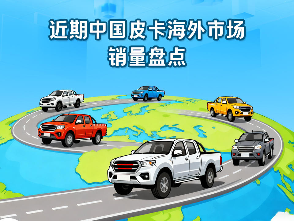 中国皮卡的另一个“战场” 近期中国皮卡海外市场销量盘点