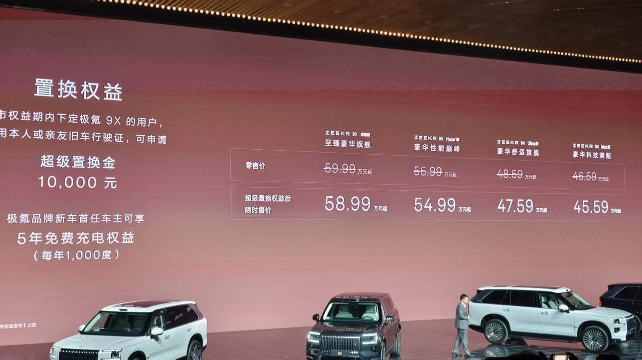 不靠空间和尺寸，极氪9X如何卖到50万