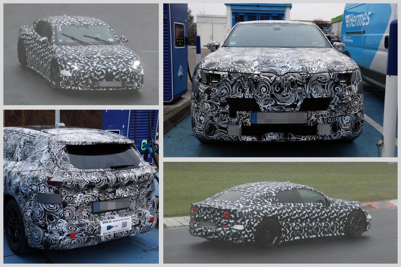 最强AMG雨中忙测试 全新iX1大意露内饰